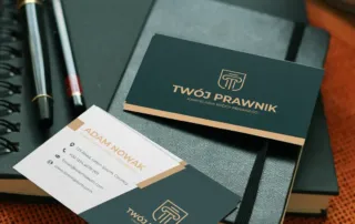drukarnia płock wizytówki dwustronna folia błysk